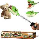 DINOBROS Dinosaur Grabber Toy,16 Inches Interactive Dino Claw Reacher, Jurassic T-Rex Chomper Pick Up Tool for Kids, Robot Hand Dinosaur Toys for Boys and Girls Ages 3+