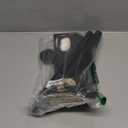 Solar Address Signs for Yard, Solar Powered Address Sign with Warm White & Cold White, IP65 Waterproof Solar House Numbers for Outside, LED Illuminated Plaques Wall Mounted & In Ground