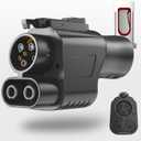 2025 Upgraded Tesla Supercharger AdapterNACS to CCS AdapterTesla Charger AdapterMax 500A/1000V 250 kWFit for Rivian,Ford,Mustang,GM EVs,Volvo,Polestar