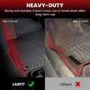LASFIT Floor Mats for Rivian R1S 2022-2024, with Cargo & Backrest Mats
