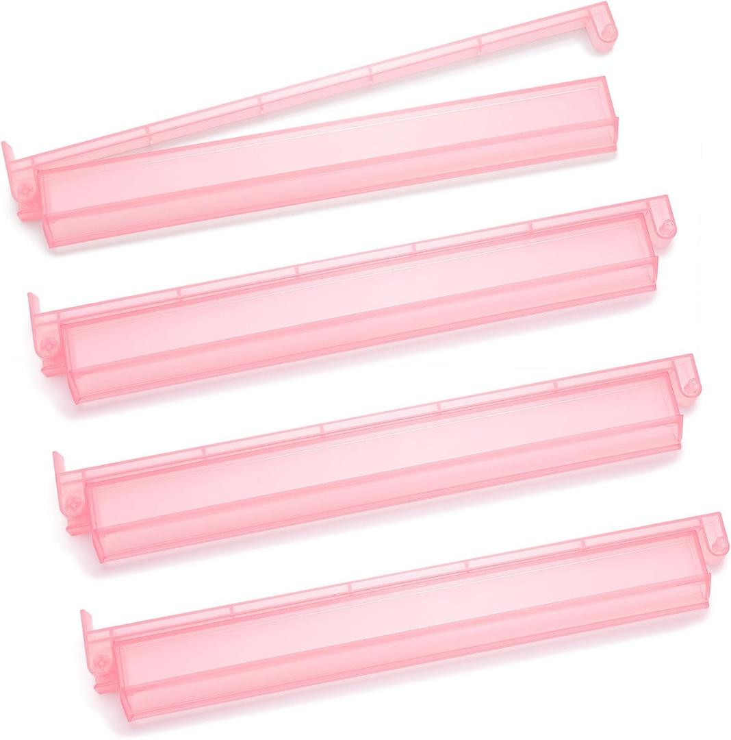 Mahjong Racks,4PCS Clear Acrylic Mahjong Racks with Pushers,American Mahjong Accessories Mahjong Gifts Pink