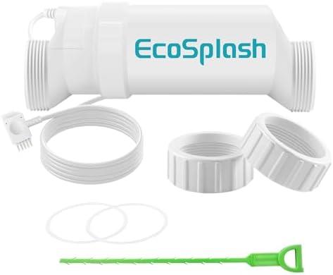 EcoSplash Salt Cell for Swimming Pool Salt Chlorine Generator Pool Salt Cell Replacement Fits for Hayward TurboCell W3T-Cell-9 BLW1T9H Chlorinator up to 25,000 Gallons