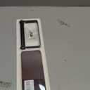 Rustic Toilet Paper Holder Wall Mount - 6.69"x2.95" Solid Wood Bathroom Tissue Paper Roll Hoder with 5.7" Stainless Steel Rod, Farmhouse Paper Towel Holder for Small Space