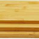 2 x Bamboo Cutting Board Set of 3 with Hanging Holes, Medium