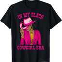 In My Cowgirl Era Groovy Western Rodeo Cowgirls T-Shirt BROWN L
