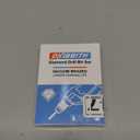 Dry Diamond Drill Bits Set, 5 Pcs Tile Drill Bits for Porcelain, Ceramic, Granite, Marble, Stone, Glass Hard Materials, Round Shank 1/ 4", 5/ 16", 3/ 8", 1/ 2" Drill Bits, with Storage Case