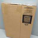 Bemis Ashland Modern Wood Toilet Seat with Decorative Edge, Slow Close, Secure Hinges, Made in USA, Elongated, Biscuit