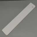 GK GAMAKAY 16.81'' Keyboard Wrist Rest Pad with Cleaning Tool Kit, ABS & Leather Hand Wrist Rest for 100% Mechanical Keyboard, Non-Slip Palm Pad for Comfortable Typing and Playing (White-100%)