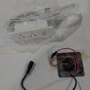 Makeup Vanity Desk with Mirror and Lights, Vanity Desk with 8 Drawers & Storage Shelves, Vanity Table with Power Outlet, 3 Color Modes & Adjustable Brightness Dressing Table, Bedroom,White (15.75D*40-68W*55.91H)