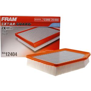 FRAM Extra Guard CA12404 Replacement Engine Air Filter for Select Cadillac, GMC and Chevrolet Models, Provides Up to 12 Months or 12,000 Miles Filter Protection