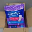 Always Discreet Adult Incontinence Pads for Women, Drier, 4 Drop Regular Length, Moderate Absorbency, Pads for Bladder Control Management, Bladder Leaks, & Postpartum Pads, 108ct