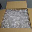 JOLLY CHEF 36 Pack Stemless Plastic Champagne Flutes 9 oz, Crystal Clear Stemless Plastic Toasting Glasses, Clear Disposable Unbreakable Drinkware Ideal for Wedding, Birthday, Party, Thanksgiving