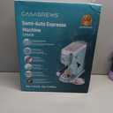 CASABREWS CM5418 Espresso Machine 20 Bar, Compact Espresso Maker with Steam Milk Frother, Stainless Steel Coffee Machine with 34oz Removable Water Tank for Cappuccino Latte, Pastel Green