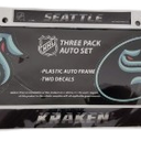 Seattle Kraken Team Colored Chrome License Plate Frame
