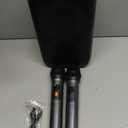 Bluetooth Speaker with 2 Rechargeable Wireless Microphone - Portable Party Speaker with Colorful Lights - Floorstanding Speakers Support TWS/AUX/USB/TF Card Ideal for Party,Home,Camping