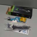 Silicone Caulking Tool, 5 in 1 Caulking Sealant Finishing Tool with Grout Scraper, 6 Exchange Silicone Pads, Adhesive Residue Scraper Seam Repair Kit for Kitchen Bathroom (White)