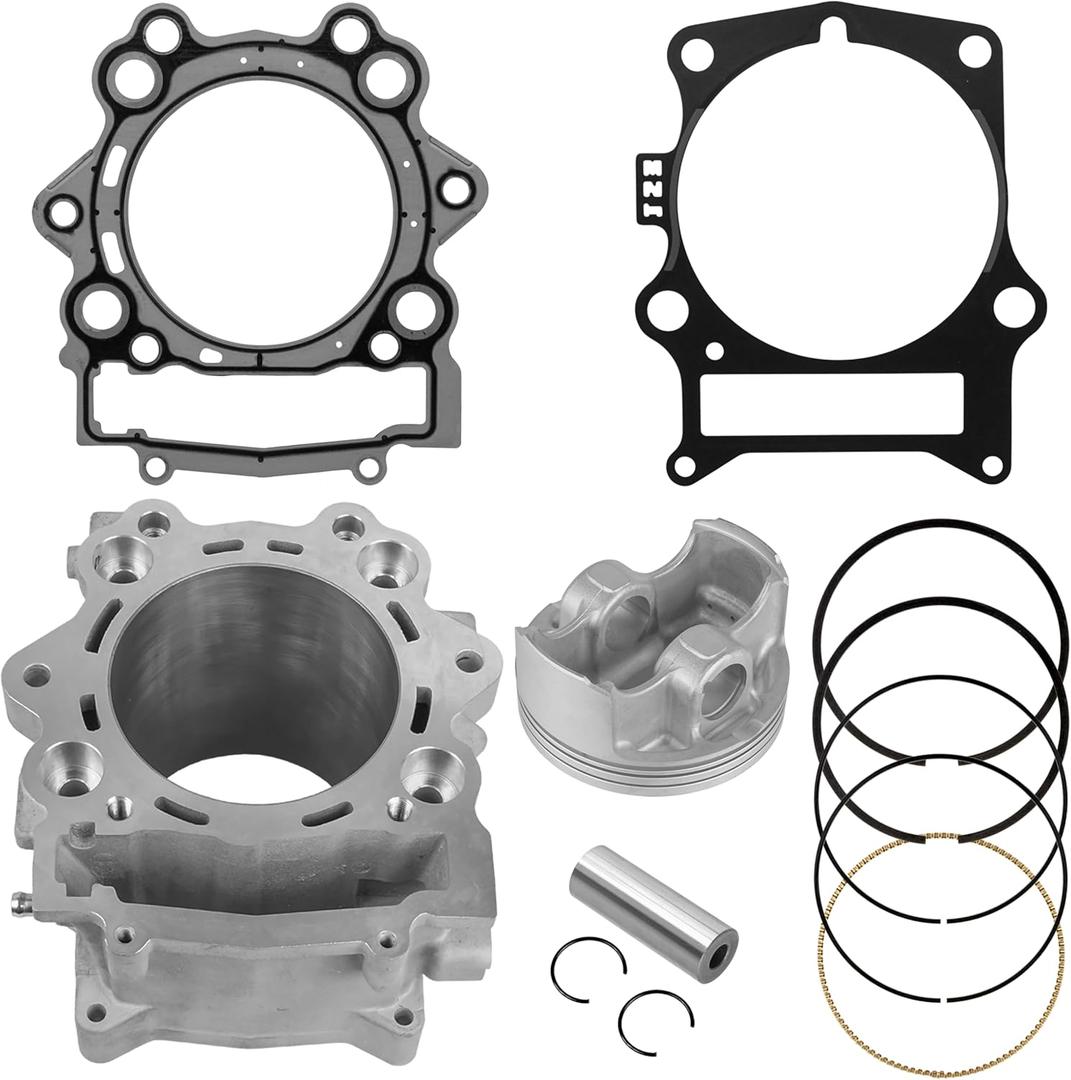 Caltric Cylinder Piston Ring Compatible with Yamaha Raptor 700 YFM700R 2006 2007-2014 Standard Bore