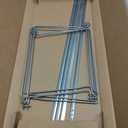 Smead Frames, Hanging File, Heavy Duty Steel Letter Size, Adjustable 23"-27" Rails, 2-Pack Gray, Converts Drawers to Hanging Folder Storage, for Office Home Classroom Organization