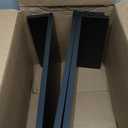 TAVR Dual Monitor Stand Riser Office Desktop Organizer Stand for 2 Monitors, Adjustable Length and Angle 3 Shelf, Extra Long Multifunctional Stand up to 43.3" fit Computer, Laptop, TV, Black