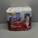 Scott Paper Towels, Choose-A-Sheet, 6 Double Rolls = 12 Regular Rolls (108 Sheets Per Roll) (White)