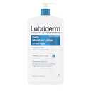 Lubriderm Fragrance Free Daily Moisture Lotion + Pro-Ceramide, Shea Butter & Glycerin, Face, Hand & Body Lotion for Sensitive Skin, Hydrating Lotion for Healthier-Looking Skin, 24 fl. oz