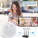 WiFi Spy Smoke Detector Hidden Camera 1080P HD Video Camera Wireless Security Camera with Night Vision, Motion Detection, Remote View for Home and Office