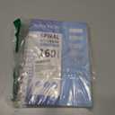 Yoment 4 Pack A5 Spiral Notebooks - 5.7x8.25 Hardcover Spiral Bound Notebook Journal, 160 Pages College Ruled, for Writing, Note Taking, Journaling, Study (Multicolor)