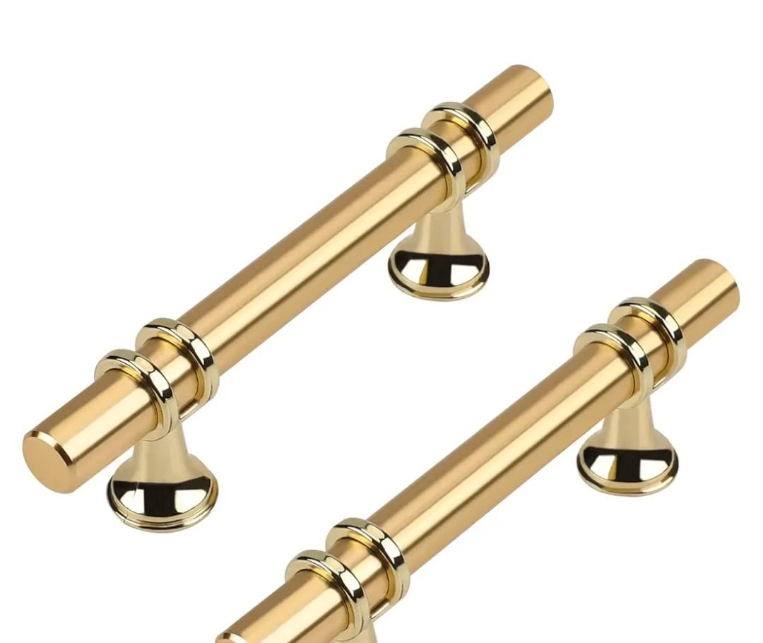 25 Pack Kitchen Cabinet Handles Gold Cabinet Pulls 3 Inch Brushed Gold Drawer Pulls for Dresser Bathroom Modern Kitchen Hardware for Closet and Cupboard, Zinc Alloy Base, Hole Center:3 inch(76mm) 25 Pack Kitchen Cabinet Handles Gold Cabinet Pulls 3 Inch Brushed Gold Drawer Pulls for Dresser Bathroom Modern Kitchen Hardware for Closet and Cupboard, Zinc Alloy Base, Hole Center:3 inch(76mm)