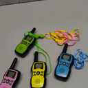 Wishouse Walkie Talkies for Kids 4 Pack,Family Walky Talky Adults Children Radio Long Range,Outdoor Camping Fun Toys Birthday Present Xmas Gifts for 4 5 6 7 8 Year Old Girls Boys No Battery No Charger