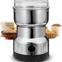 Multifunctional Electric Coffee Grinder, 150W Spice Grinder Stainless Steel, One-Touch Control Coffee Bean Grinder, Compact Grinding Tools for Spices, Pepper, Herbs, Nuts