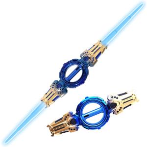 Diyeeni Light Up Sword for Kids, Retractable LED Toy Light Sword Saber Katana, Rechargeable Rotatable Light Up Sword Sabers for Boys & Girls, 17.5x4.3x46.5cm / 6.89x1.69x18.31in