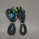 Travle USB A/C 4 in 2 Charging Cords, Dual Type C Multi Charging Cable, Universal Charging Cables for All Devices, iPhone Charger Cord for iPhone Series/Samsung/Tablets/PS