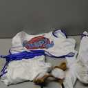 Halloween Bunny Costume Set for Women Space Movie Full Outfit with Shorts Headband Wristband Socks (X-Large)