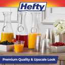 2 x Hefty Deluxe Clear Plastic Party Cups (9 Ounce, 40 Count)