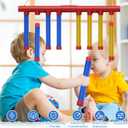 Reflex Sticks Games Adjustable 3 Speed Hand-Eye Coordination & Reaction Training Toy, Drop Stick Challenge Family Game Adult Gift for Kids at Christmas Birthday (8 pcs Stick)
