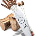 Smores Sticks For Fire Pit [Set Of 7] - Marshmallow Roasting Sticks For Campfire, Classic Smore Sticks - Hot Dog Sticks For Campfire - SUMPRI Campfire Sticks