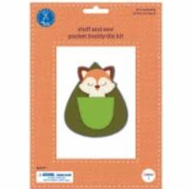 Stuff and Sew Pocket Buddy Diy Kit 3 Pack