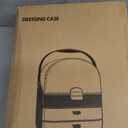 Makeup Organizer Countertop, Skincare Holder Bathroom Counter Organizer, Storage Box Cosmetic Display Cases, Teen Girl Gifts Make up Organizers for Vanity, Dresser (Rose Gold)