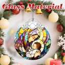 Christmas Ornaments, Religious Ornament, Christmas Tree Ornaments, Christian Xmas Decorations, Holiday Decorations, Christian Gifts, Religious Gifts - Baby Jesus and The Holy Mother Mary