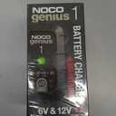 NOCO GENIUS1: 1A 6V/12V Smart Battery Charger – Automatic Maintainer, Trickle Charger & Desulfator with Overcharge Protection & Temperature Compensation – for Lead-Acid & Lithium Batteries