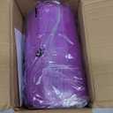 Fitvids Exercise Ball for Fitness, Yoga, Pilates with Quick Pump, Anti-Burst Slip Resistant Balance Ball (27-30in (68-75cm), XL, Blue)