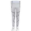 Sally Costume Kids, Sally Costume Girls Toddler Christmas Nightmare Dress Up (7-8 Years, 3pcs Set)