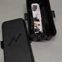 Hrensaw Small Weatherproof Electrical Connection Box(Inner 5.5 x 3 x 2.2inch),Outdoor Electrical Box,Waterproof Extension Cord Covers for Plug, Extension Cables, Holiday Lights,Black