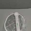 Buzbug Electric Fly Swatter, Type-C Rechargeable Mosquito Swatter, Foldable, Dual Handheld and Auto Zap Mode, 3800V Powerful Instant Bug Zapper Racket, Mosquito Bat for Indoor Outdoor Camping -WD956A