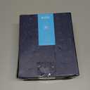 2PCS BUZIO 12oz Kids Insulated Water Bottle with Straw Lid, BPA-Free Stainless Steel Water Bottles with Handle Double Wall Vacuum Leak Proof Thermo Cup for School Boys Kids- Black+Blue