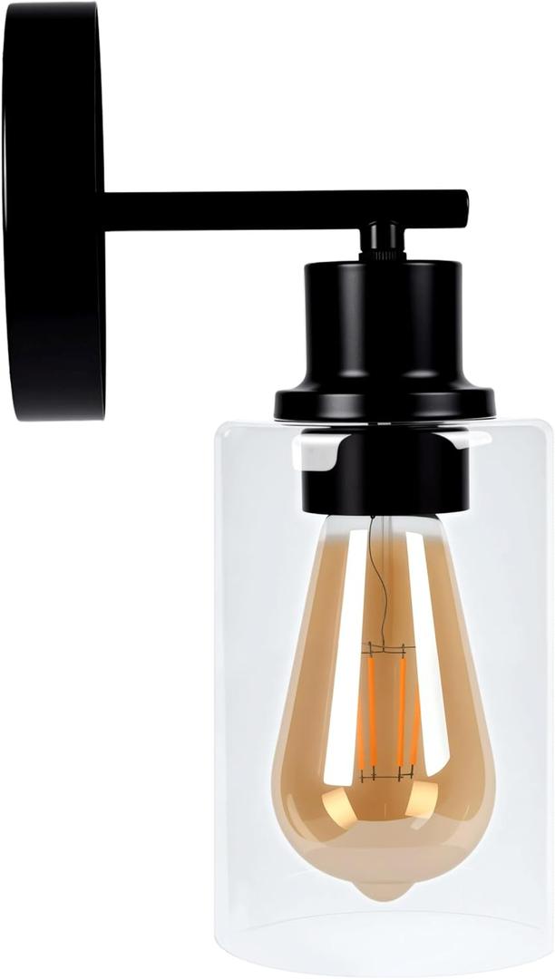 1 Pack 12V RV Ceiling Light, Bathroom Wall Sconce Light Fixture for Camper, Motorhome, Boat, Marine, Caravan, with ON/Off Switch, Ideal for Interior Lighting (Without Bulb)