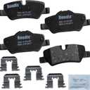 Bendix Priority1 CFC1800 Ceramic Rear Brake Pads for Mini Cooper 2024-2014