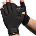 Thermoskin unisex-adult Arthritis Compression Gloves (Medium, Black)