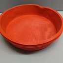 Bekith 4 Pack 9" Silicone Round Cake Pans, Silicone Cake Pans for Baking, Quick Release Baking Mold Round