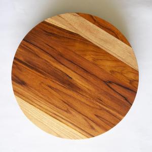 15" Teak Wood Lazy Susan for Table Top, Rotating Turntable, Serving Tray, Home Decor, Gift for Home, Turntable for Kitchen Countertop Cabinet